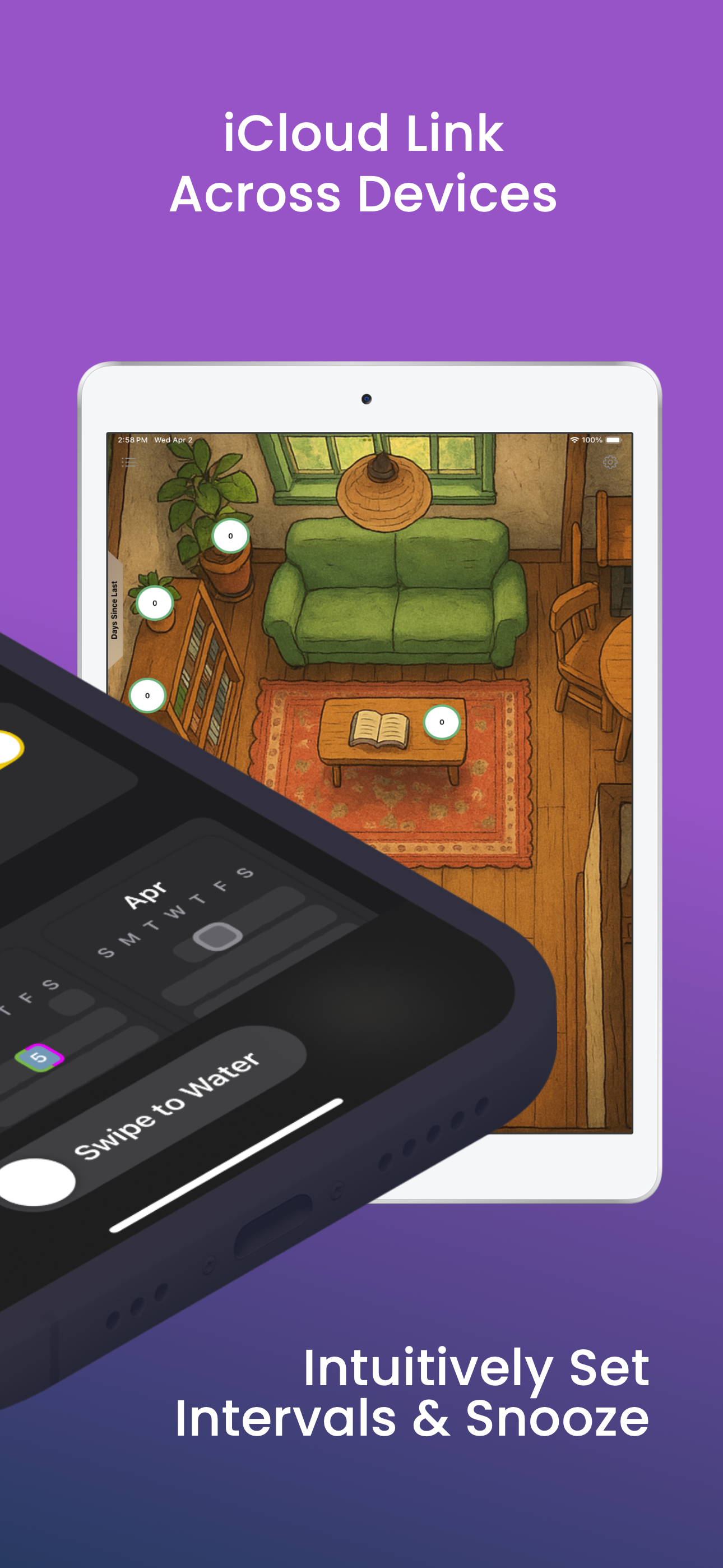 Interactive plant map view